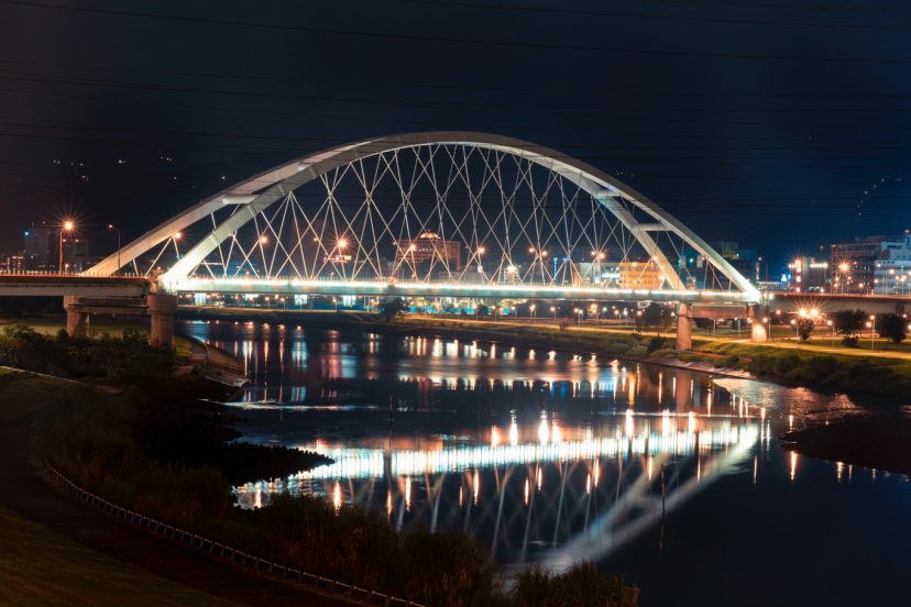 bridge in Edmonton on the way to notary public